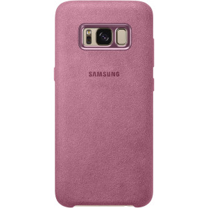 Samsung Alcantara Cover Pink pro G955 Galaxy S8+ (EU Blister)